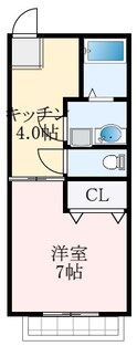 木下ハイツの間取図