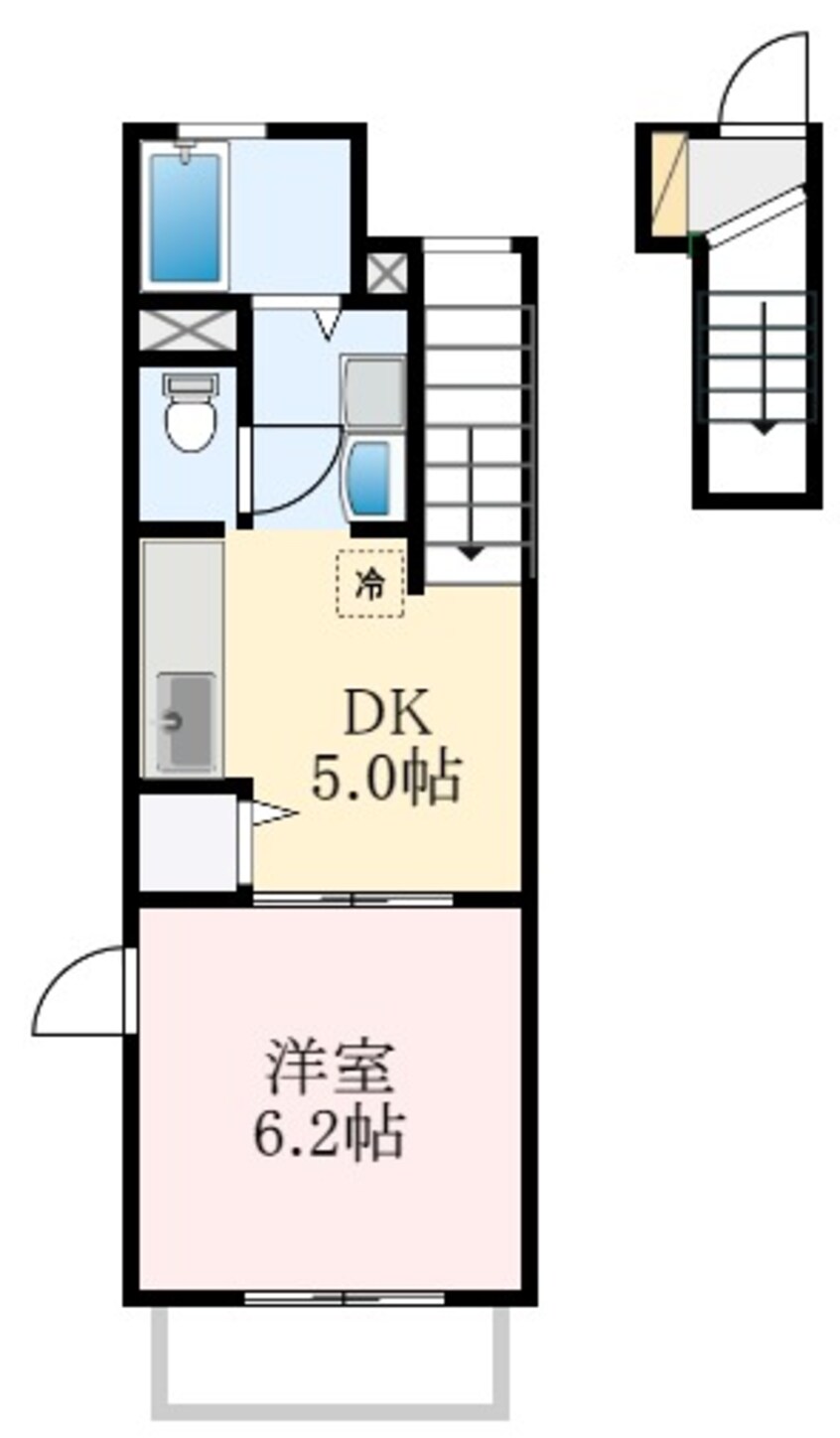 間取図 フルールふじさわ台