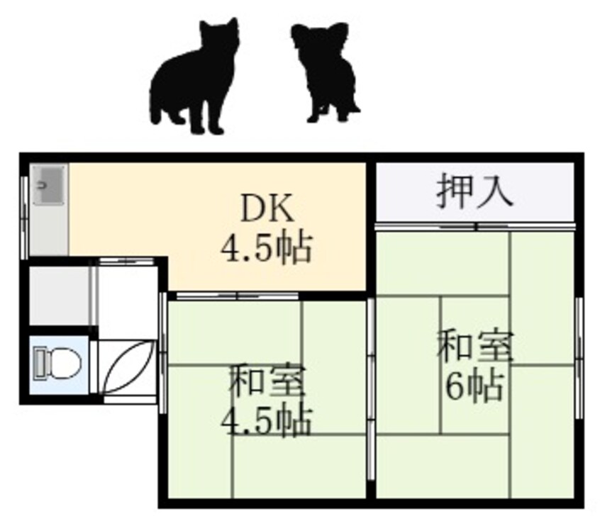 間取図 オノーレ・大野芝