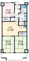 ドルミ・イヌイ 3LDKの間取り