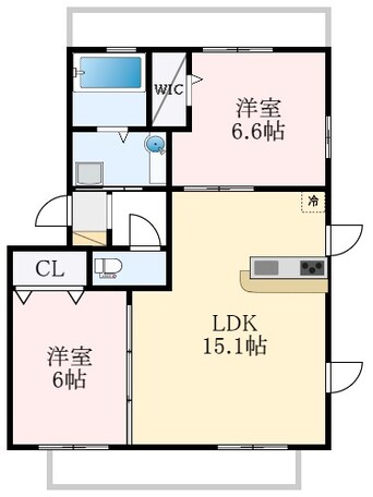 間取図 プリメーラⅡ