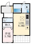 メゾンド　ソレイユの間取図