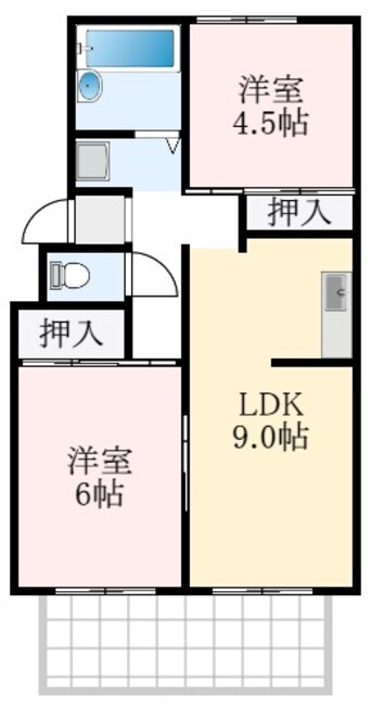 間取図 メロディーハウス樫山