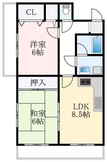 間取図 ソファイン深井