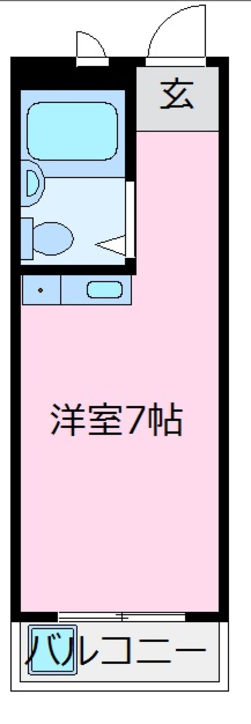 間取図 南海高野線/北野田駅 徒歩6分 3階 築38年