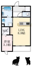 Levant　Soleil　泉ケ丘の間取図