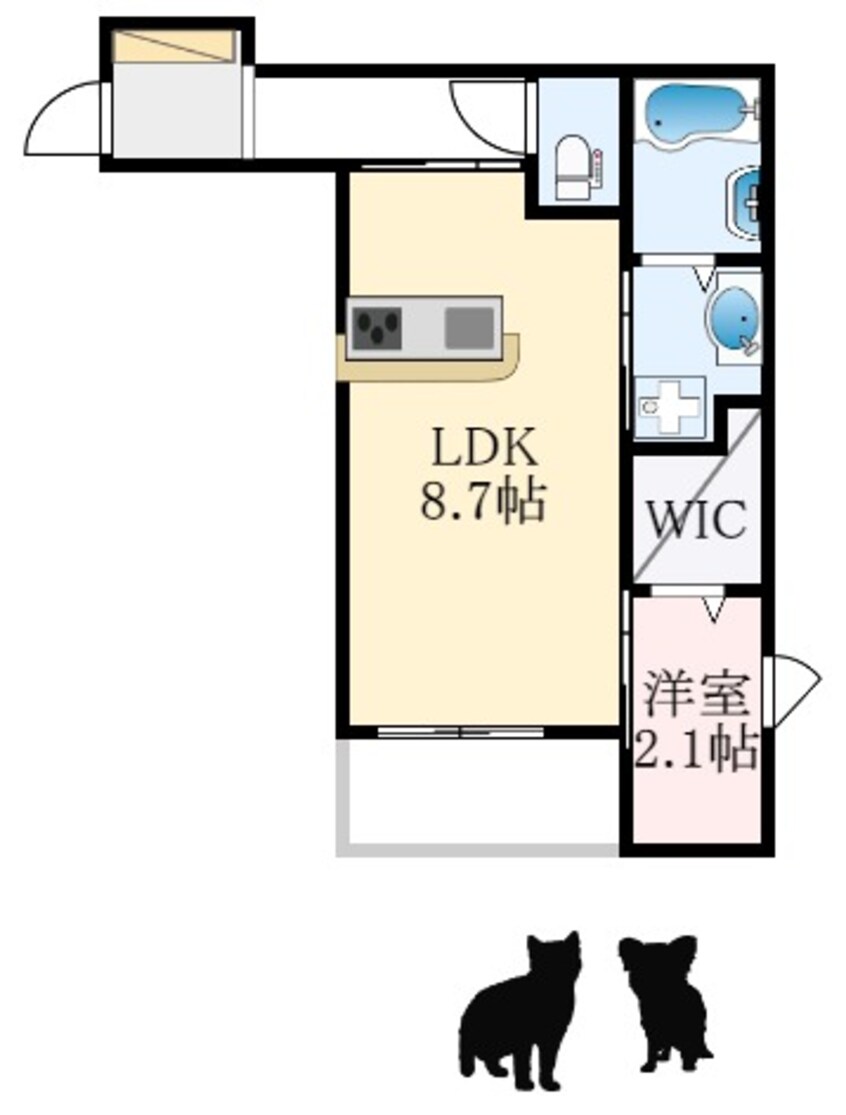 間取図 Levant　Soleil　泉ケ丘