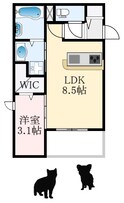 Levant　Soleil　泉ケ丘の間取図