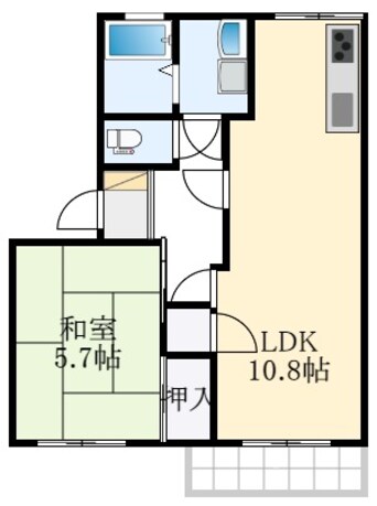 間取図 狭山サンハイツ