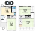 大美野戸建て135-16の間取図