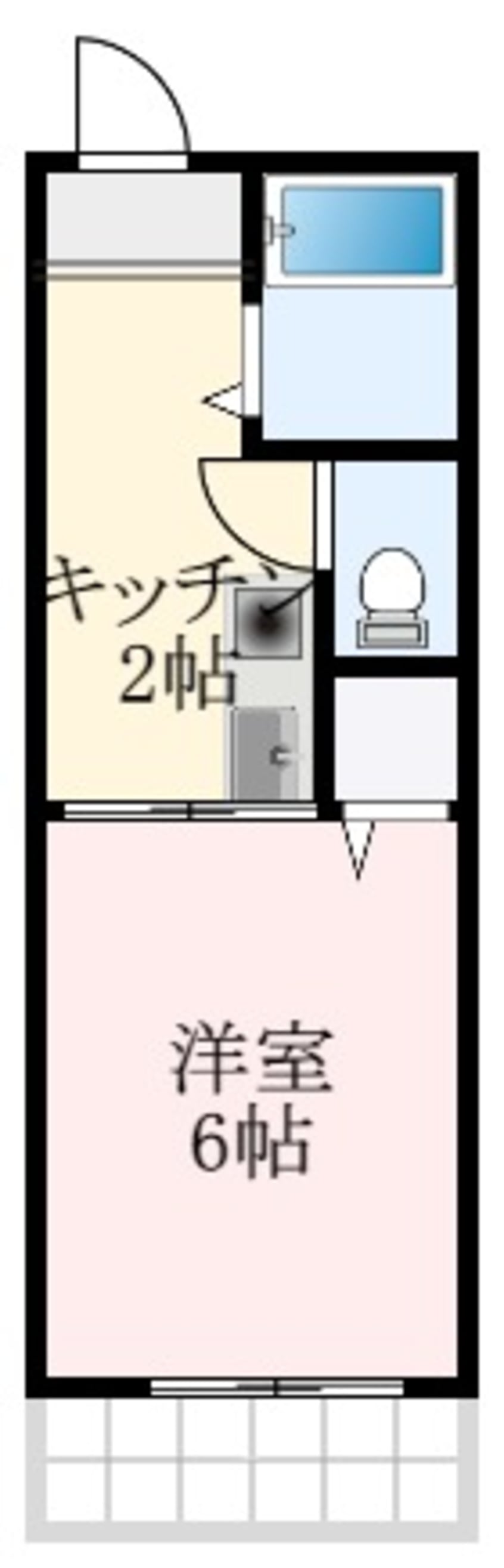 間取図 コスモハイツエコー