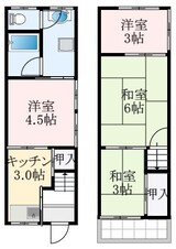 菩提町テラスハウス4-167-38