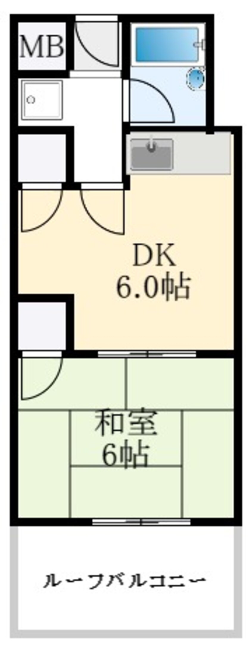 間取図 キューデンス21Ｂ棟