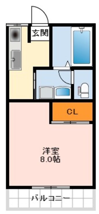 間取図 ラフォーレ金剛