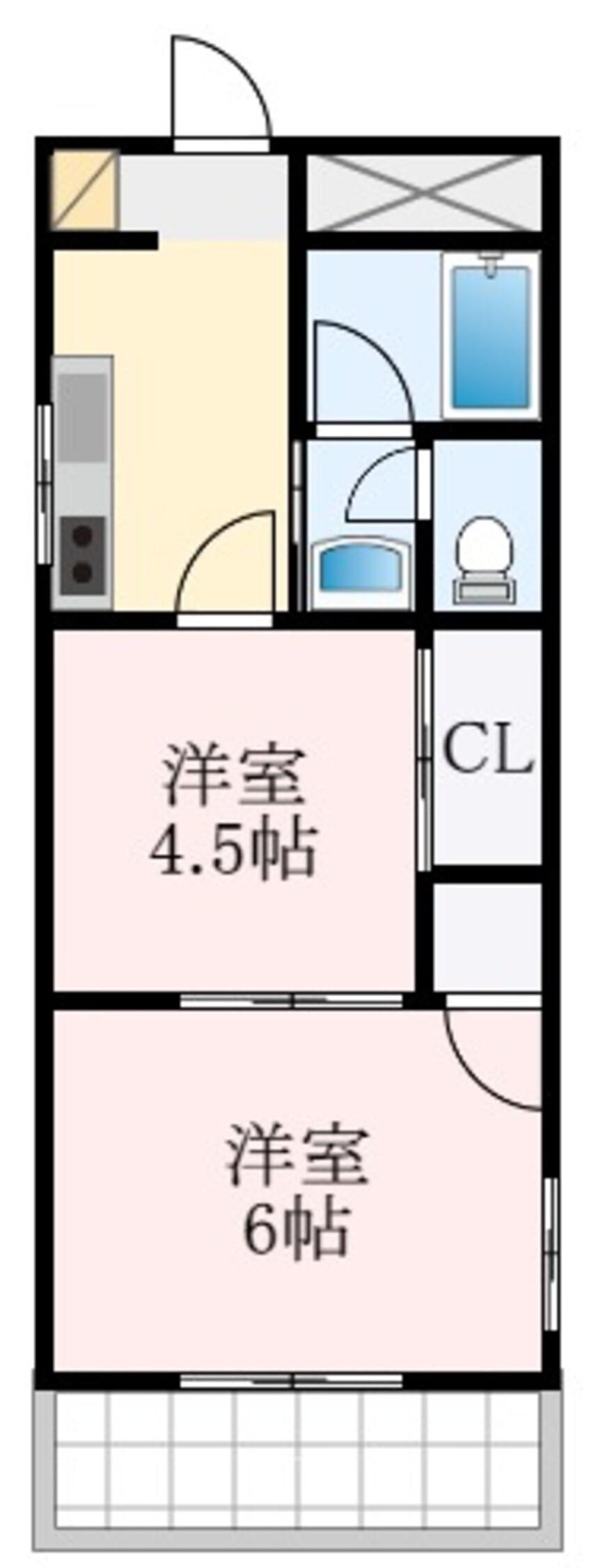 間取図 グレイス白鷺