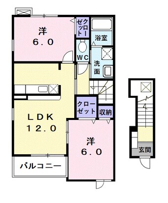 間取図 アビタシオンシャンゼリゼ