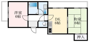 間取図 ラフィーネ深井清水