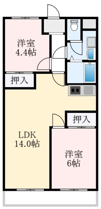 間取図 パークレジデンス北野田