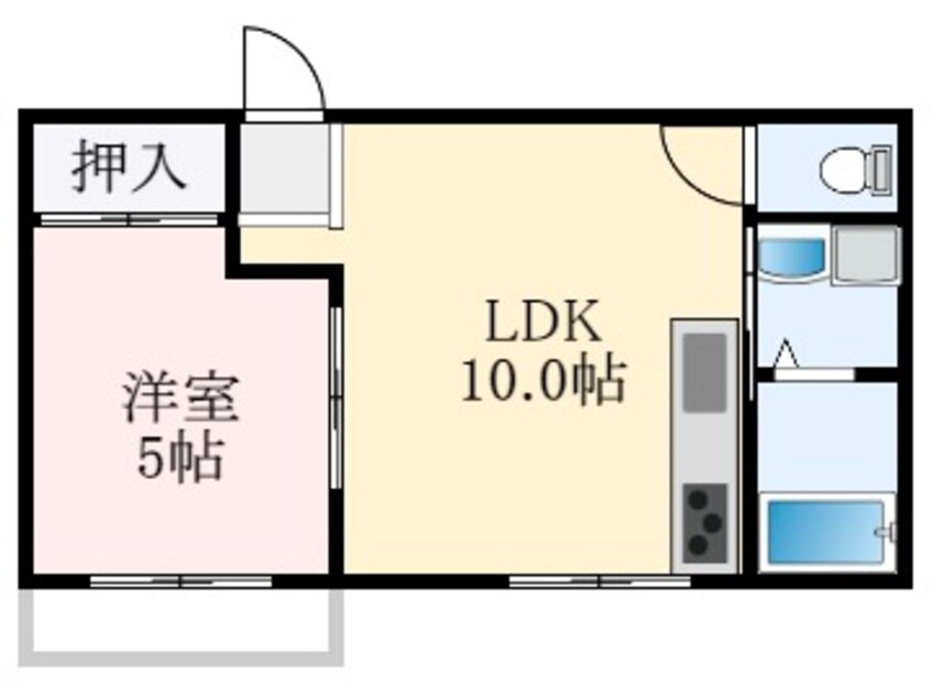 間取図 マンションシャトロー