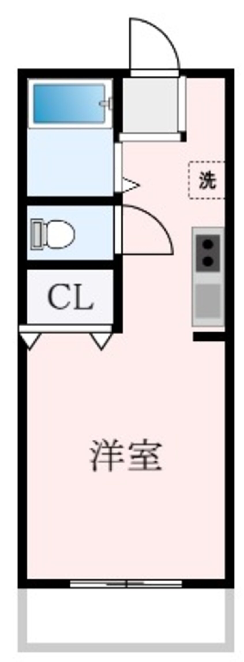 間取図 レオパレス滝谷