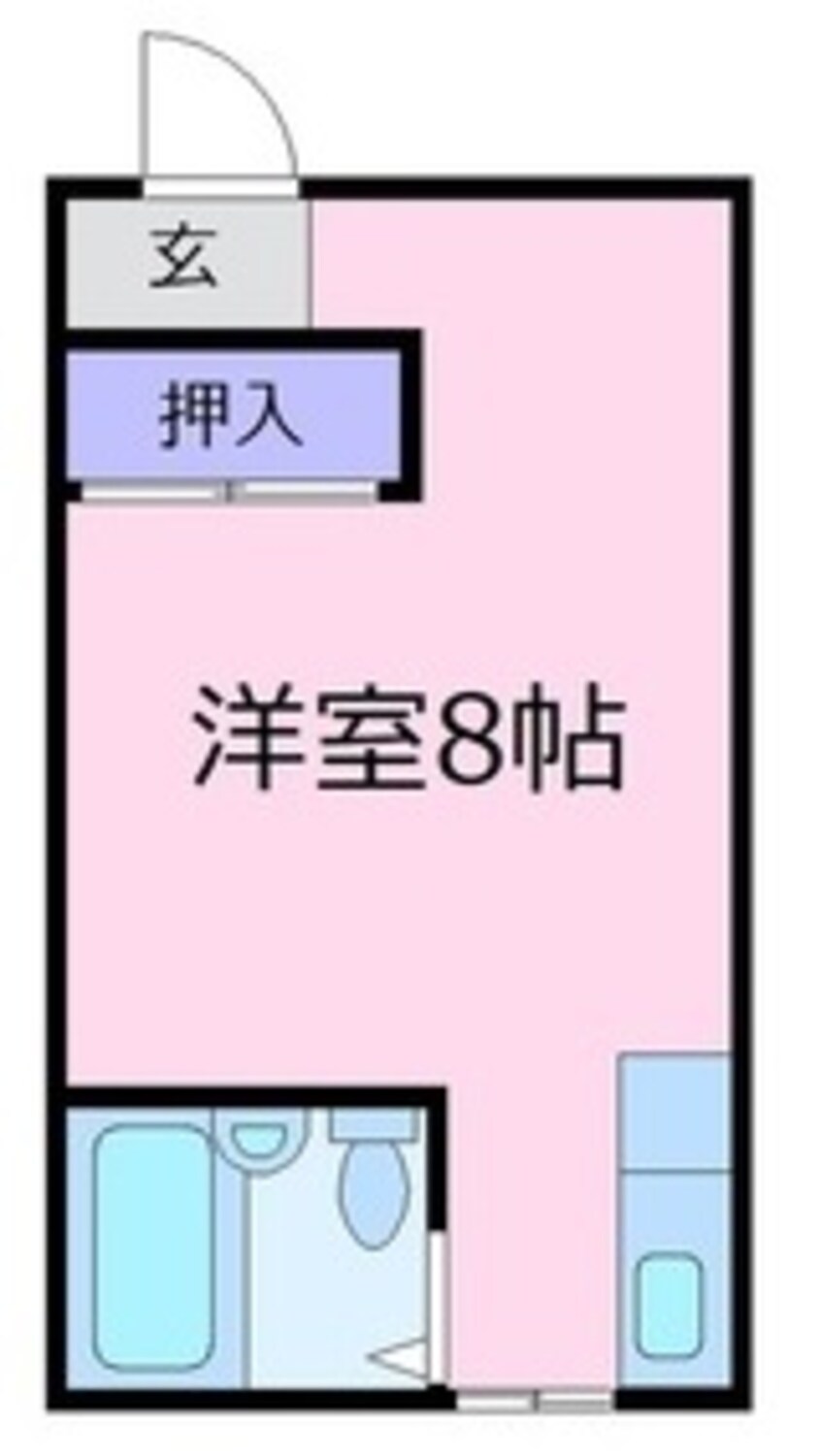 間取図 酒谷ハウス