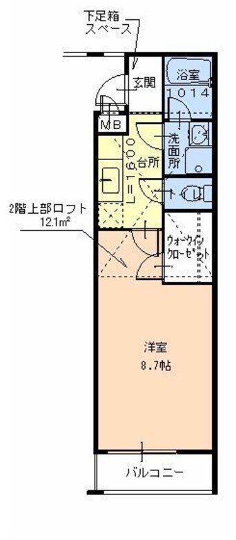 間取図 南海高野線/初芝駅 徒歩4分 2階 築15年