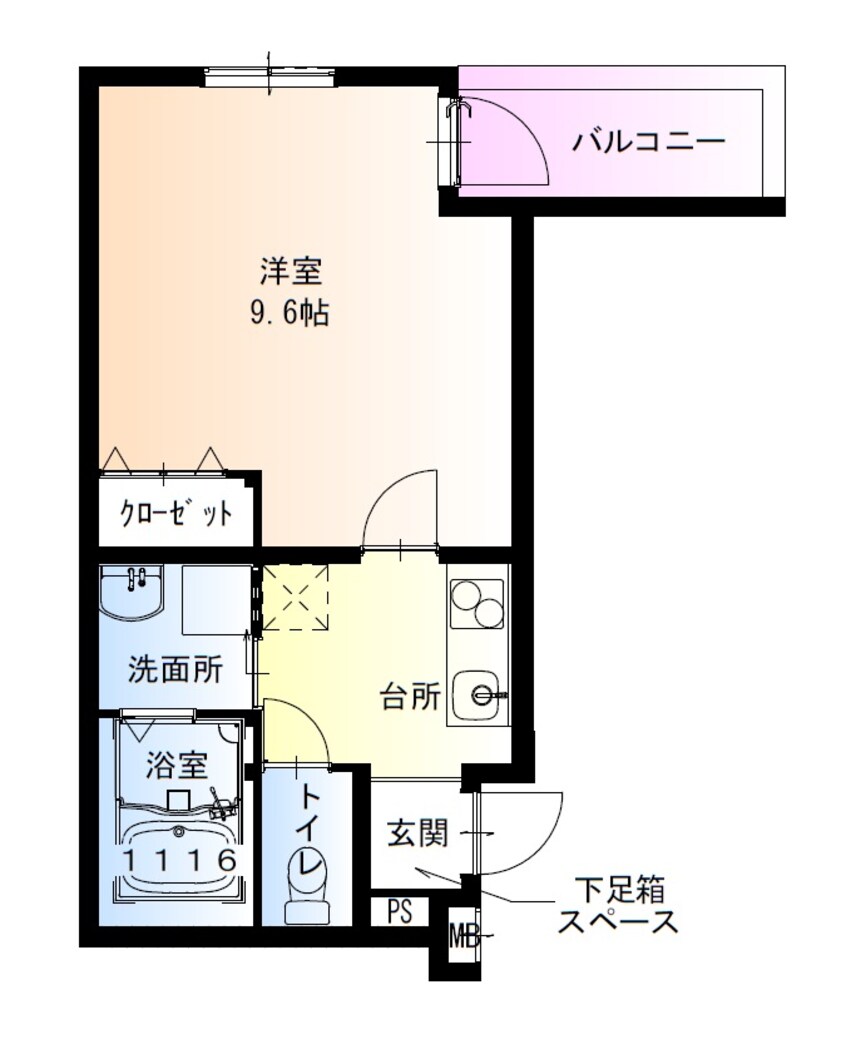 間取図 南海高野線/白鷺駅 徒歩4分 3階 1年未満