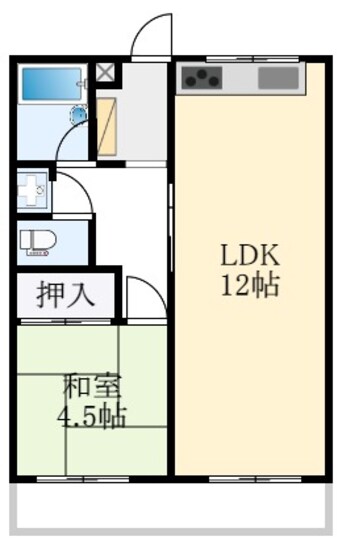 間取図 メゾンドタカ