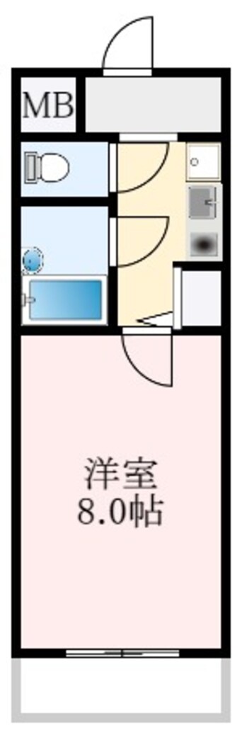 間取図 小林マンション