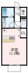 Comfort（コンフォート）紘 1Rの間取り