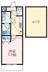 南海高野線/初芝駅 徒歩4分 2階 築15年 1Kの間取り