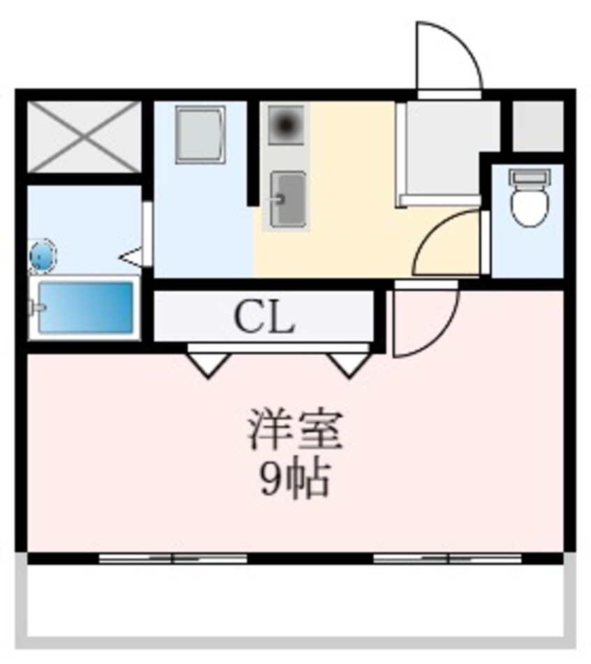 間取図 サンコークレアール