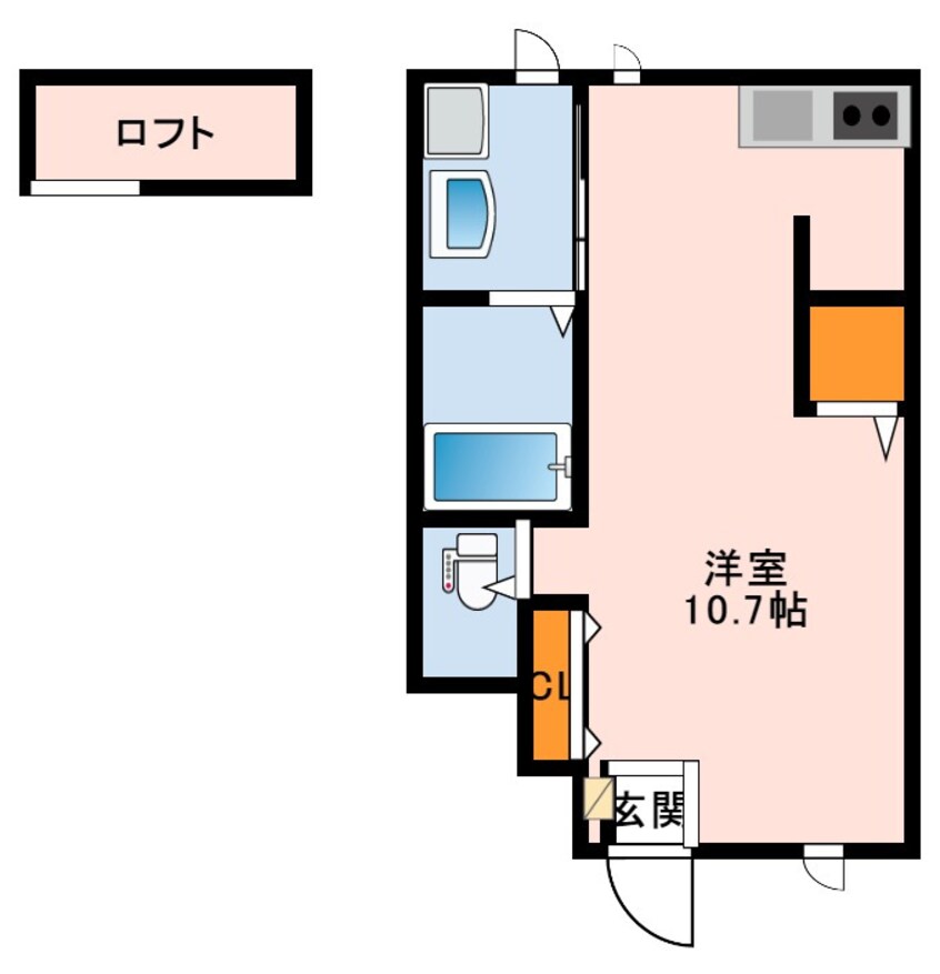 間取図 あんしん＋福田08-1049