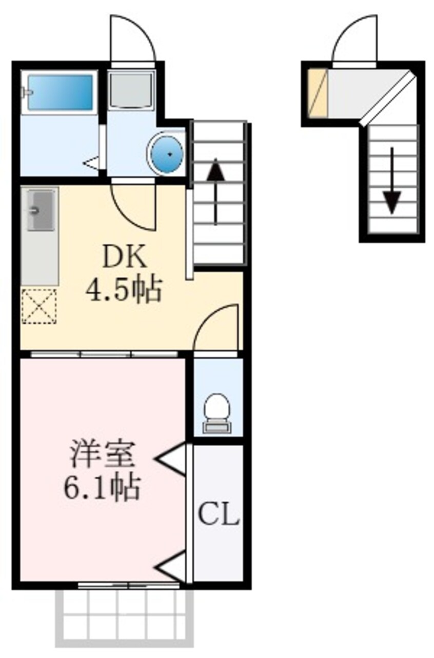 間取図 アムール福