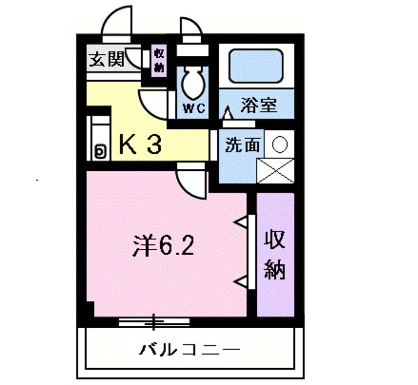 間取図 ヴィラナカヤマ