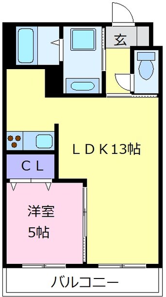 間取図 エミネンスシャルム千寿