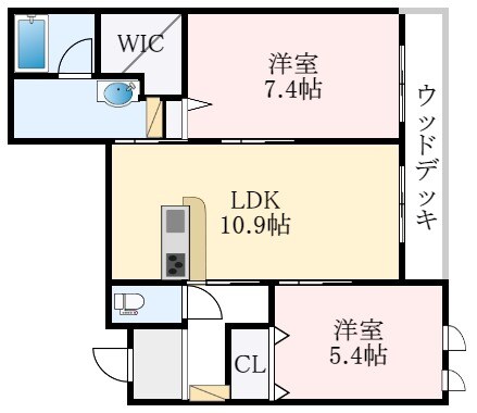 間取り図 シャーメゾンアンビエラ