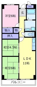 ブランミュール陶器の間取図