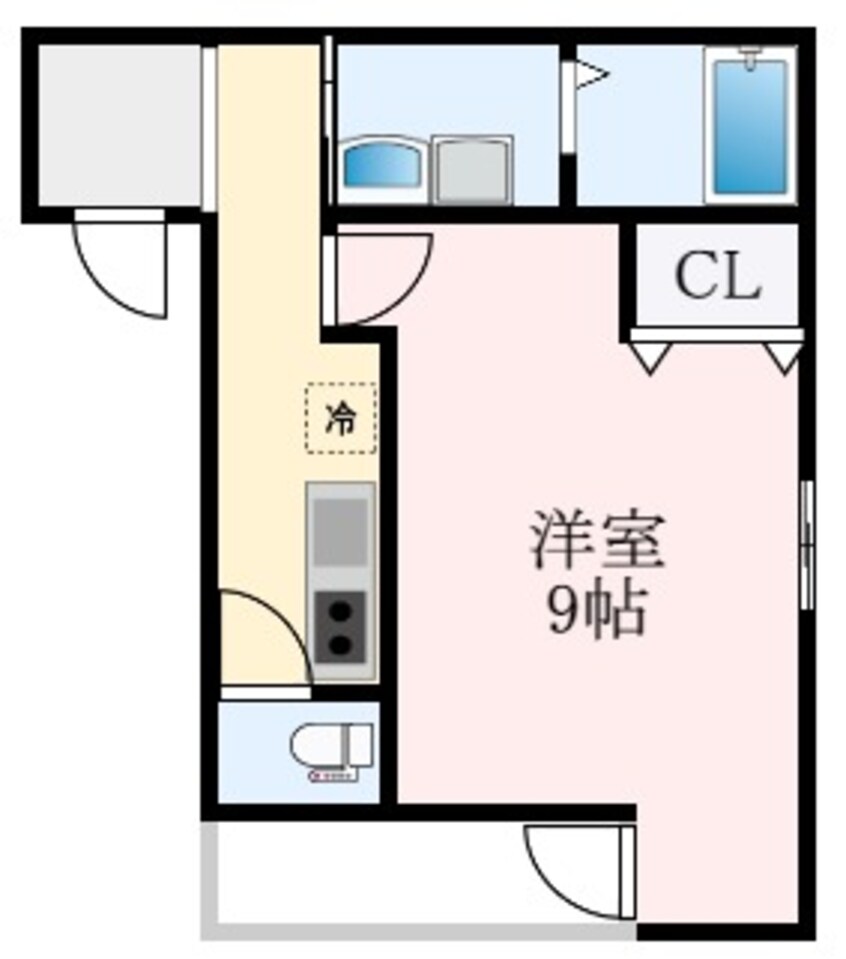 間取図 フジパレス北野田Ⅰ番館