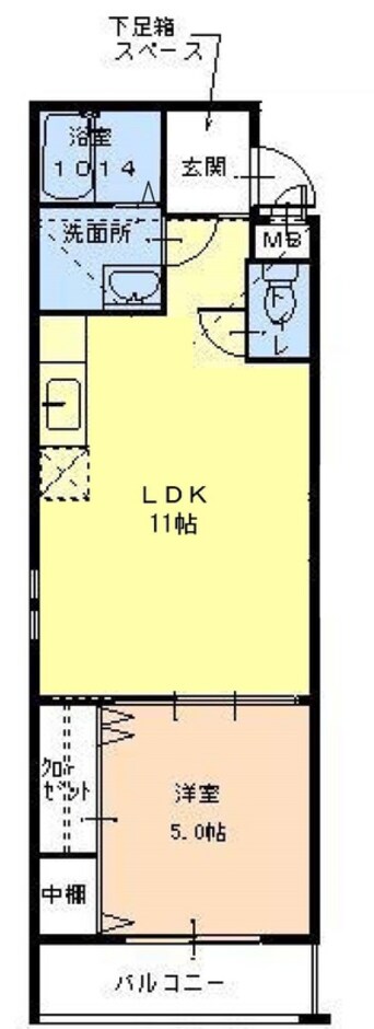 間取図 フジパレス宮園