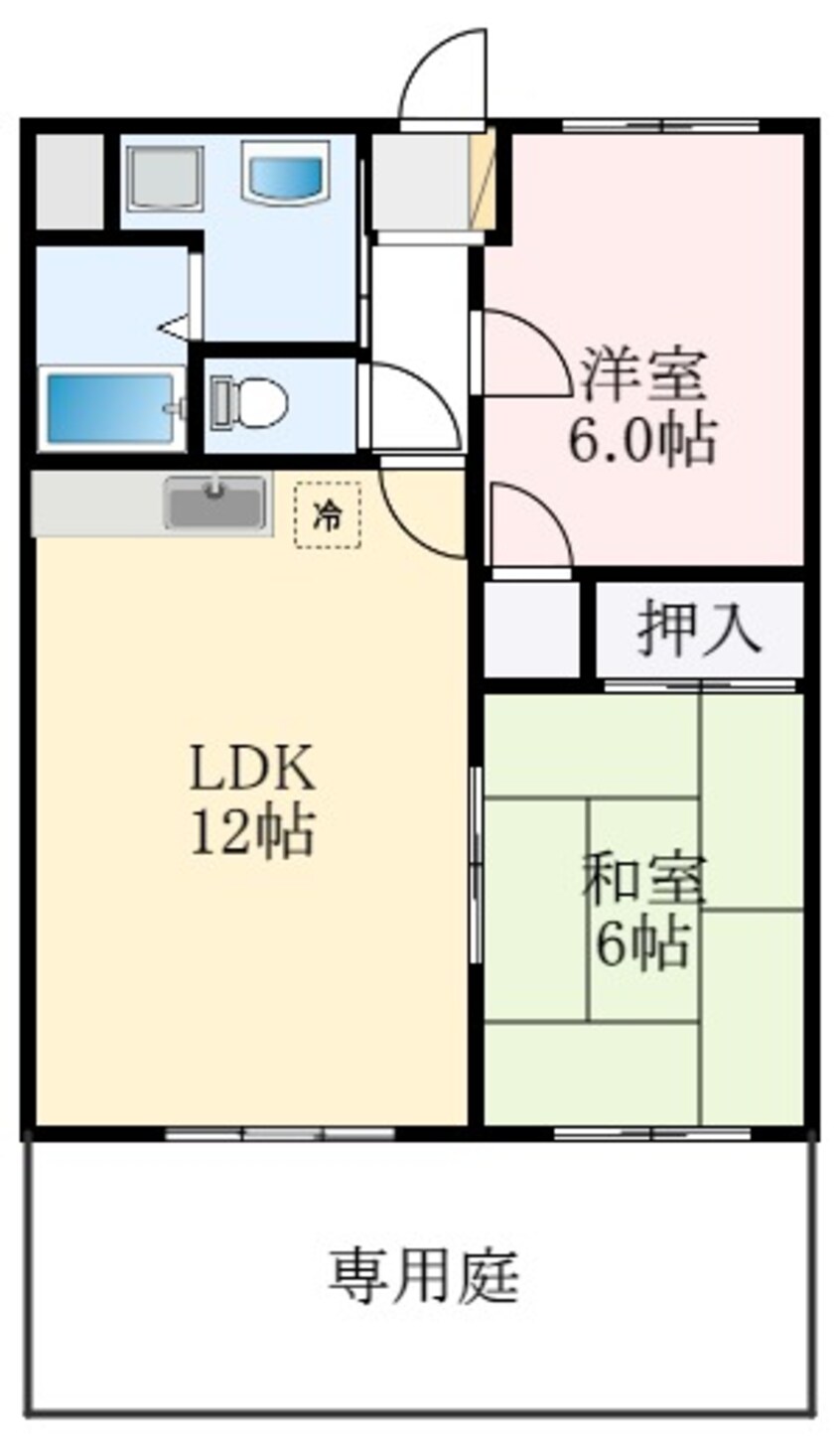 間取図 ベルフォーレ深井