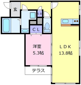 間取図 ALEGRIA北野田