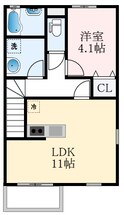 デュラ・カーサ・ラフィネⅠの間取図