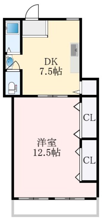 間取図 喜田マンション