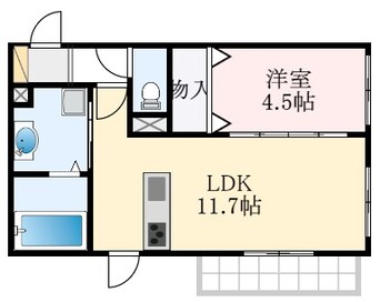 間取図 ベッラカーサⅡ