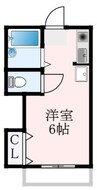 ＪＭオレンジハイツ 1Kの間取り