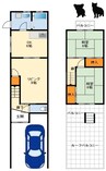 日置荘原寺戸建140-16 2LDKの間取り