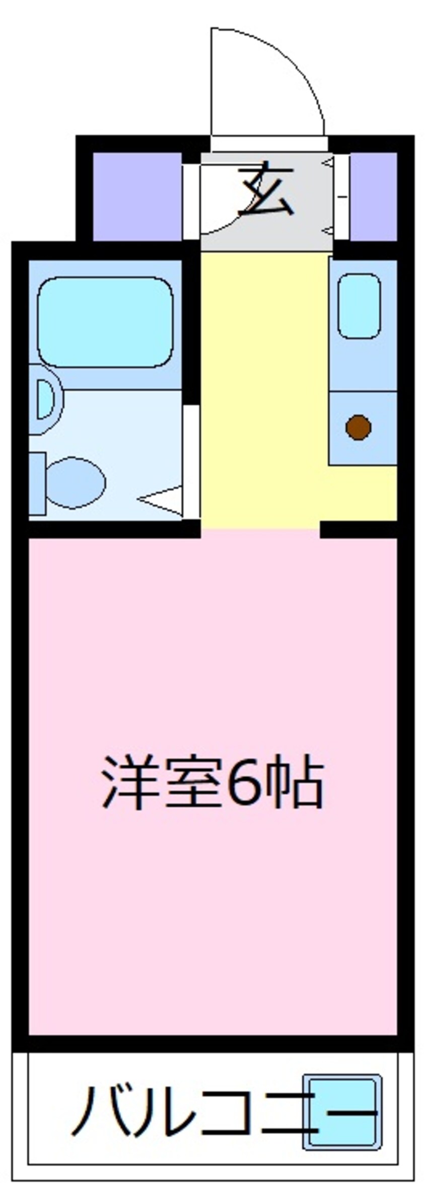 間取図 白鷺ハイツ