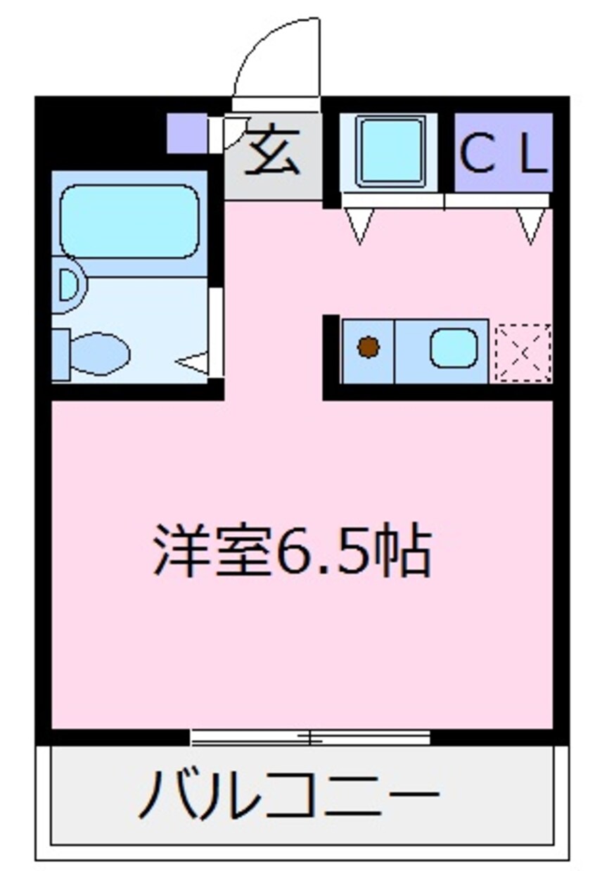 間取図 フェリス自由丘