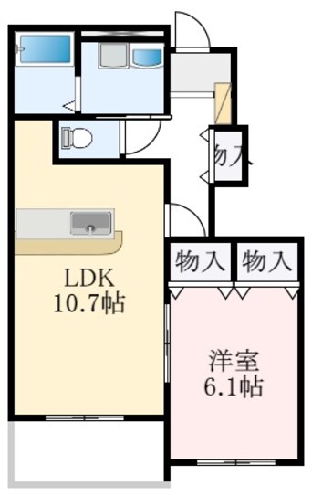 間取図 南海高野線/北野田駅 徒歩23分 1階 築17年